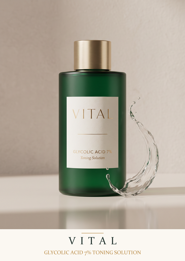 VITAL Glycolic Acid 7% Toning Solution