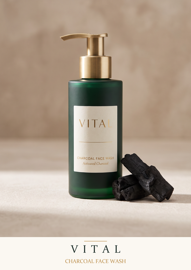 VITAL Activated Charcoal Face Wash