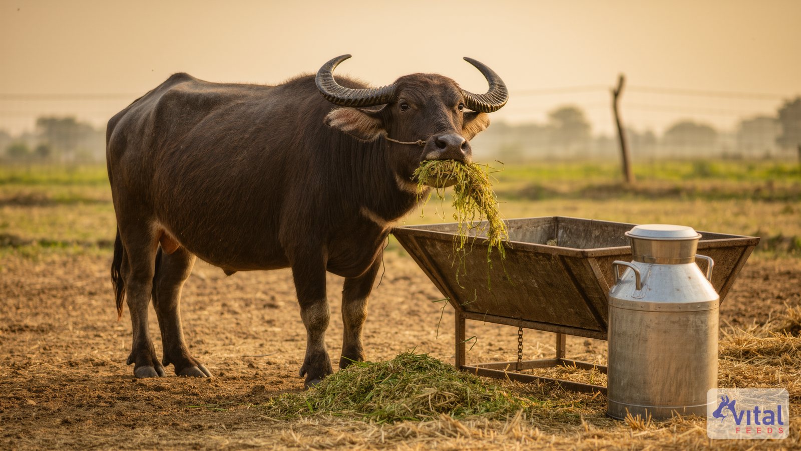 How to increase buffalo milk yield - Vital Feeds guide
